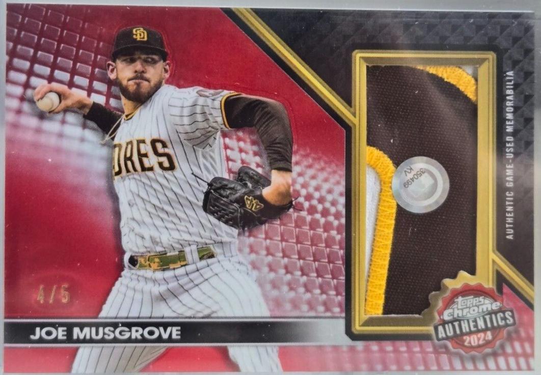 Joe Musgrove [Red Refractor] #TCA-JM