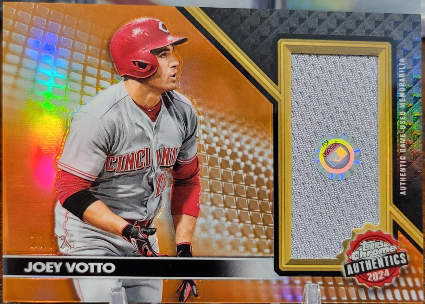Joey Votto [Orange Refractor] #TCA-JV