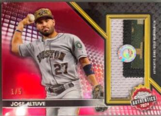 Jose Altuve [Red Refractor] #TCA-JA