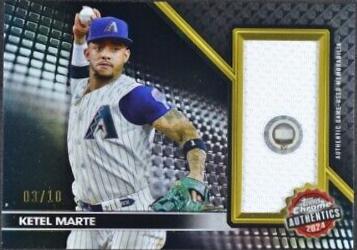 Ketel Marte [Black Refractor] #TCA-KM