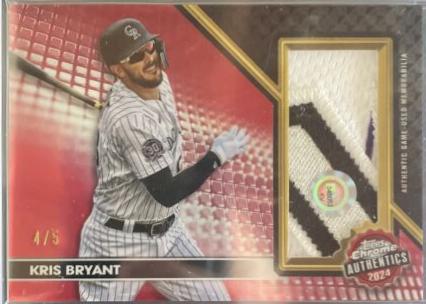 Kris Bryant [Red Refractor] #TCA-KB