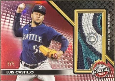 Luis Castillo [Red Refractor] #TCA-LC