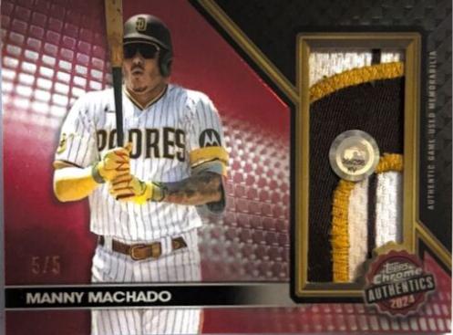 Manny Machado [Red Refractor] #TCA-MM