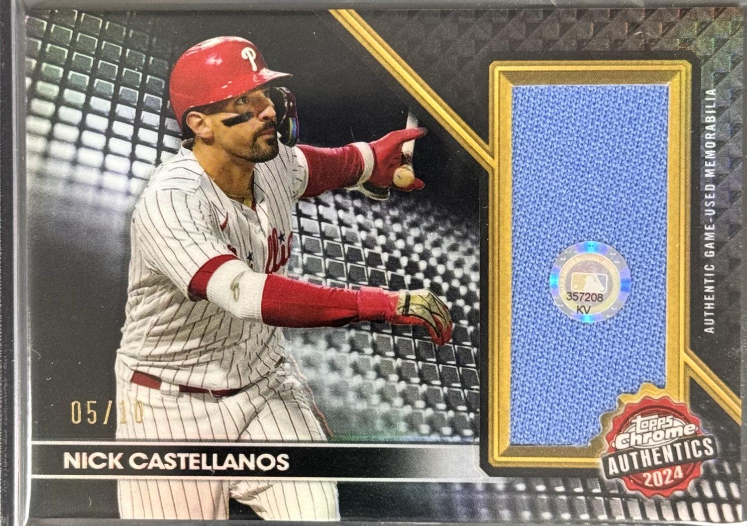 Nick Castellanos [Black Refractor] #TCA-NC