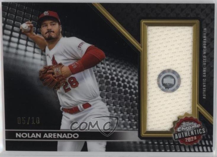 Nolan Arenado [Black Refractor] #TCA-NA