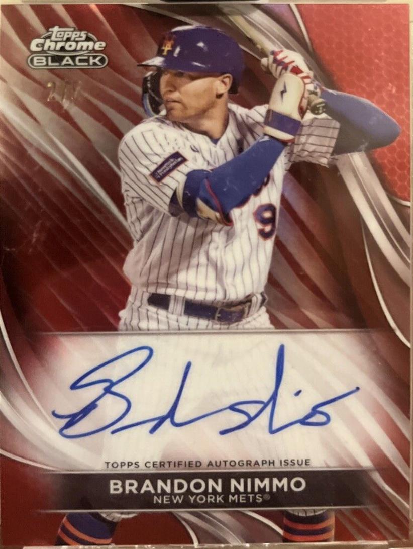 Brandon Nimmo [Red Refractor] #CBA-BN