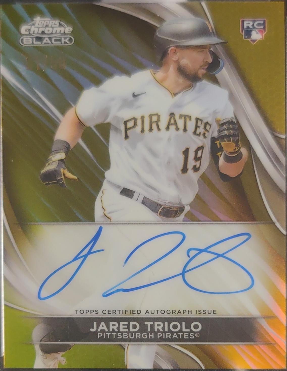 Jared Triolo [Gold Refractor] #CBA-JT