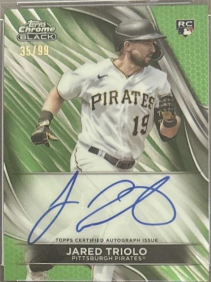 Jared Triolo [Green Refractor] #CBA-JT