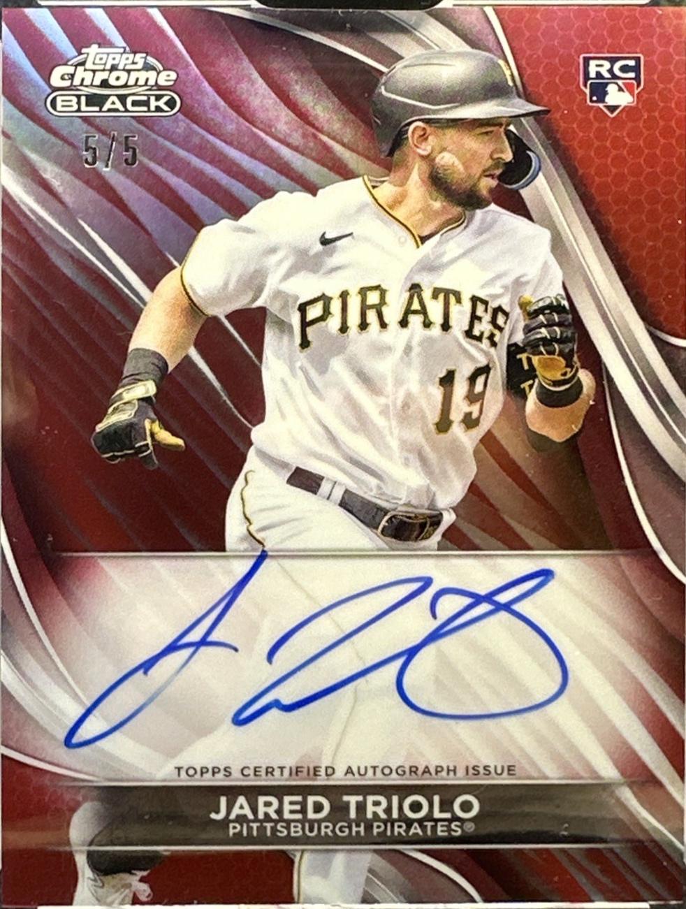 Jared Triolo [Red Refractor] #CBA-JT