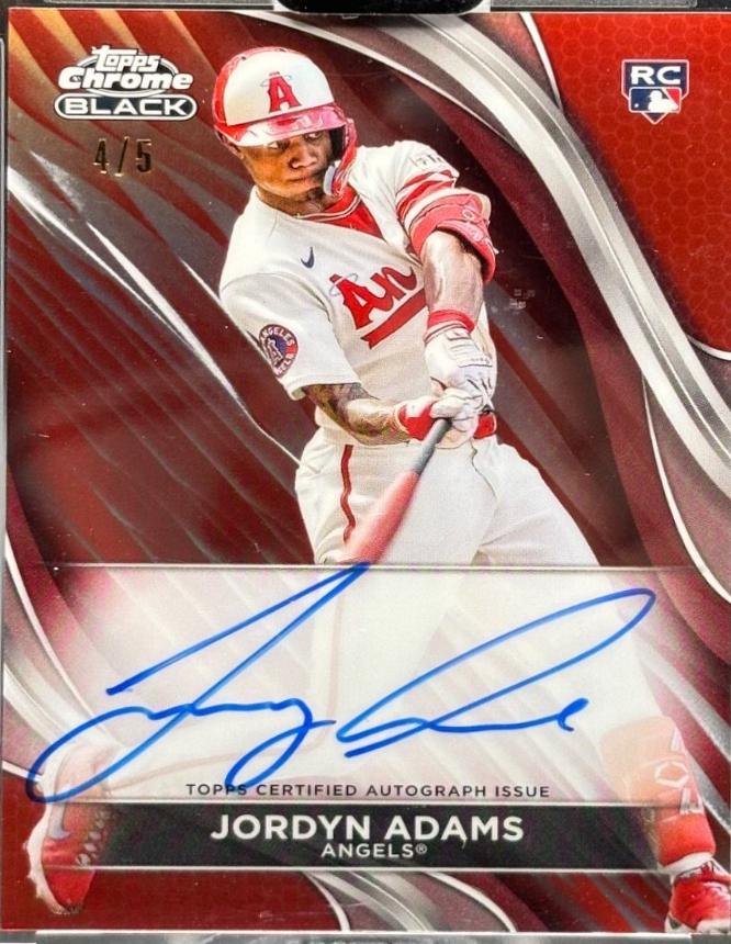 Jordyn Adams [Red Refractor] #CBA-JAD