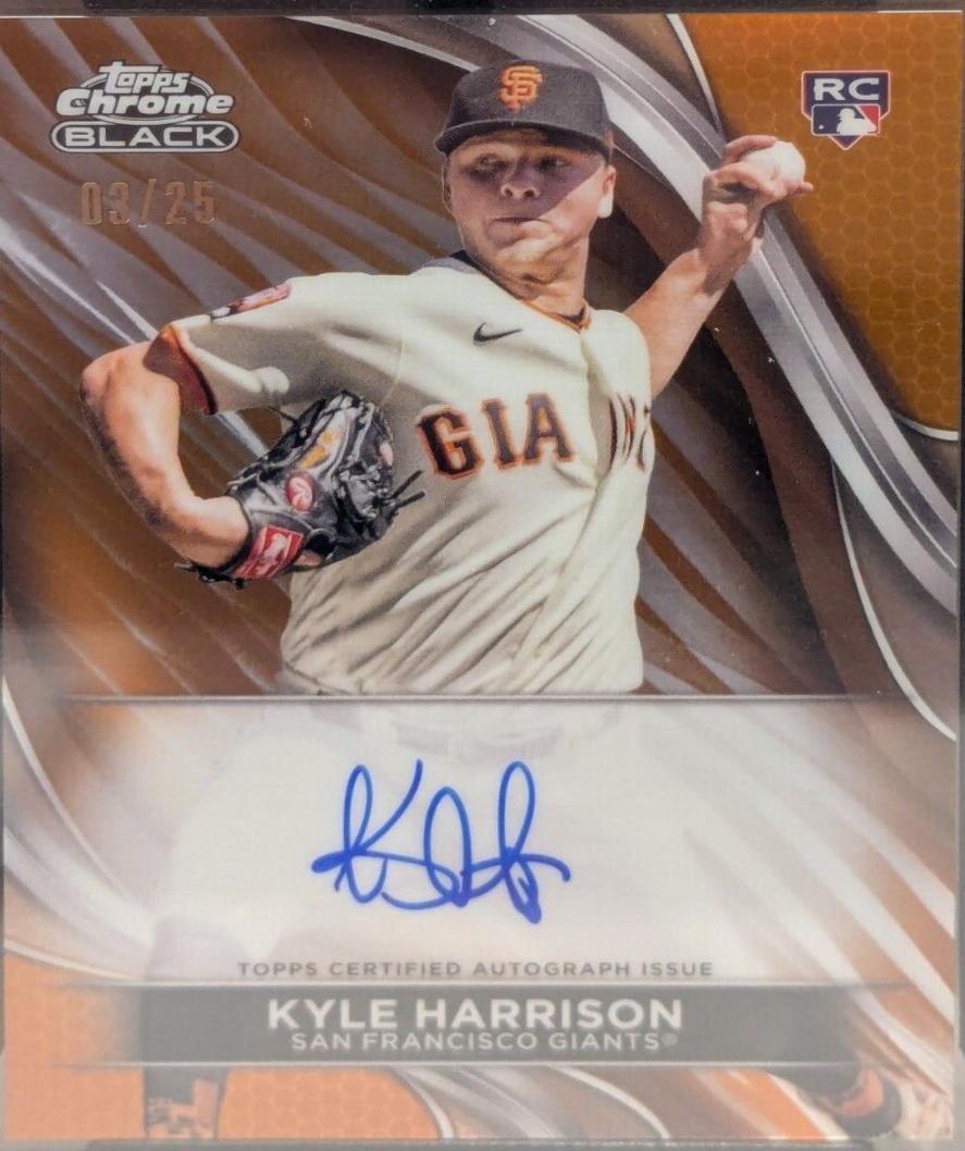 Kyle Harrison [Orange Refractor] #CBA-KHAR