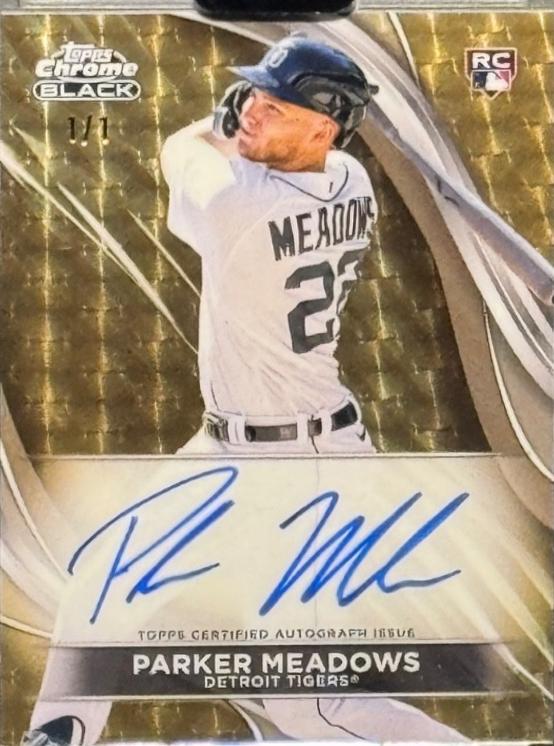 Parker Meadows [Superfractor] #CBA-PME