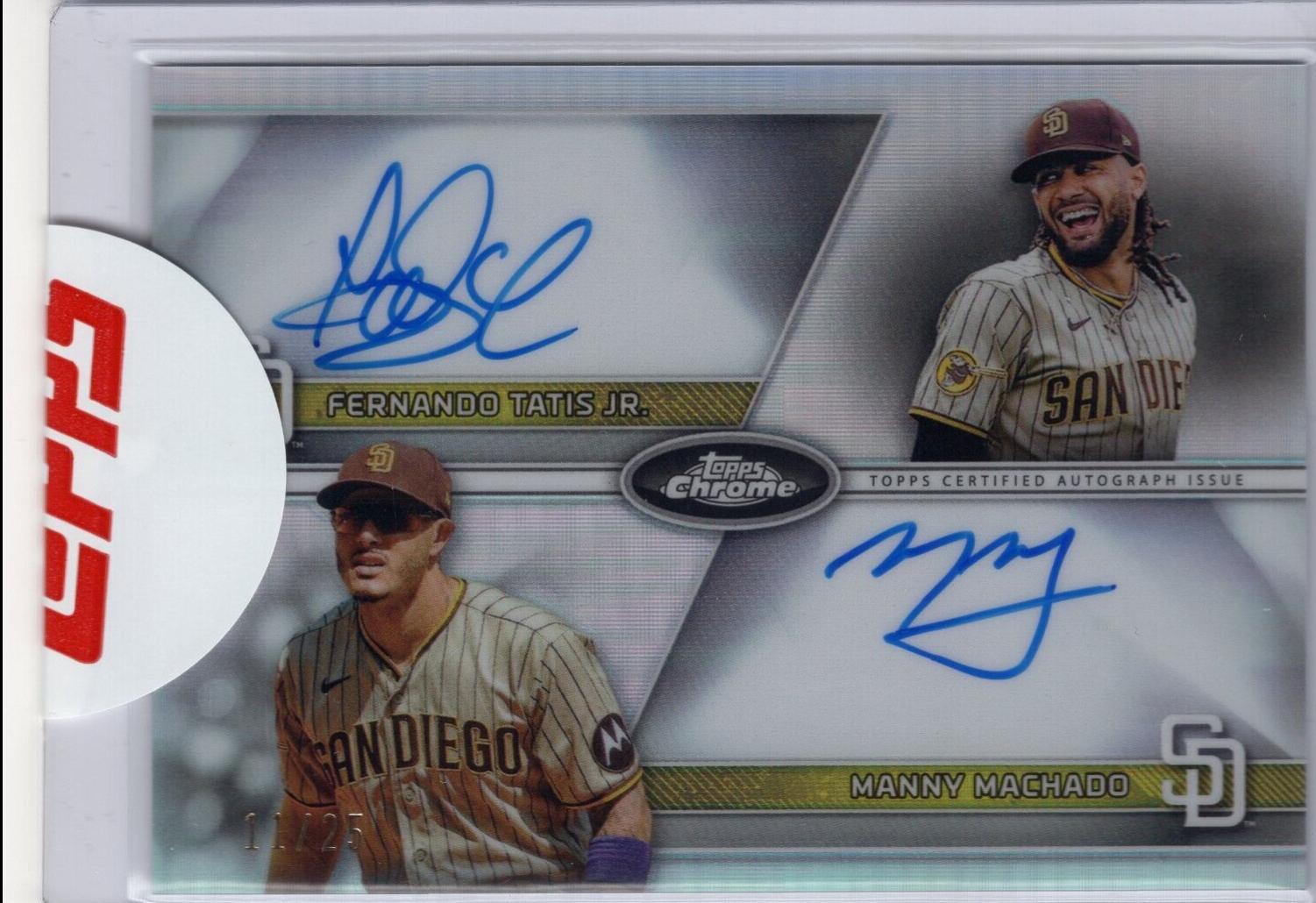 Fernando Tatis Jr. / Manny Machado [Red Refractor] #DA-TM