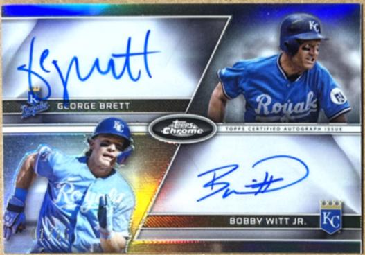 George Brett / Bobby Witt Jr. #DA-BWJ