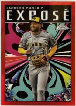 Jackson Chourio [Red Refractor] #TCE-40