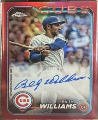 Billy Williams [Red Refractor] #CLA-BW