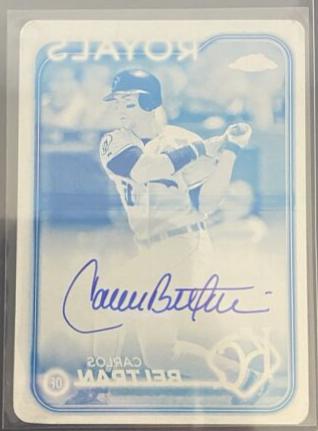 Carlos Beltran [Printing Plate] #CLA-CB