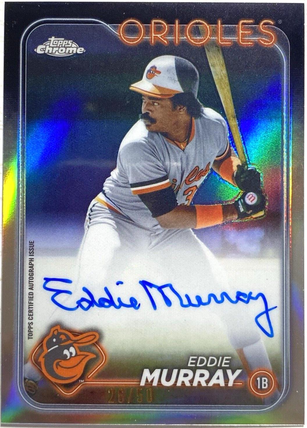 Eddie Murray [Orange Refractor] #CLA-EM
