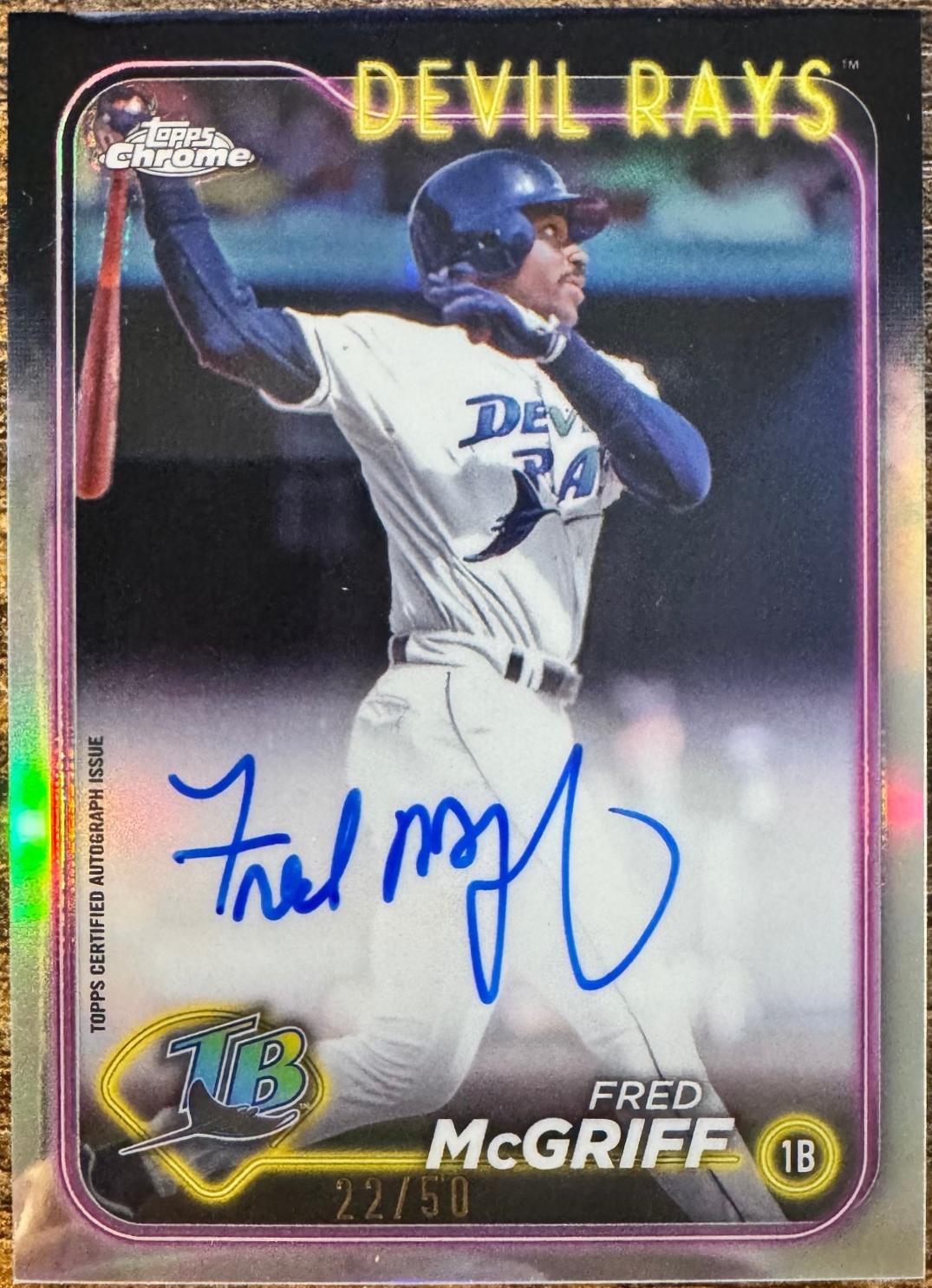 Fred McGriff [Refractor] #CLA-FM