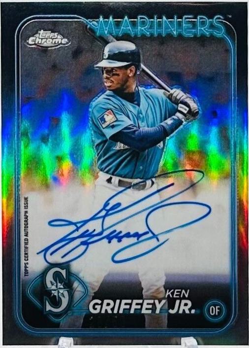 Ken Griffey Jr. [Orange Refractor] #CLA-KG