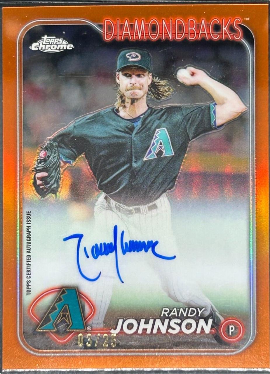 Randy Johnson [Orange Refractor] #CLA-RJ