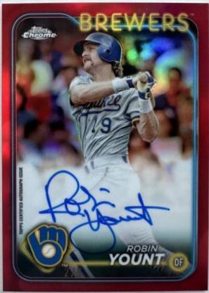Robin Yount [Red Refractor] #CLA-RY