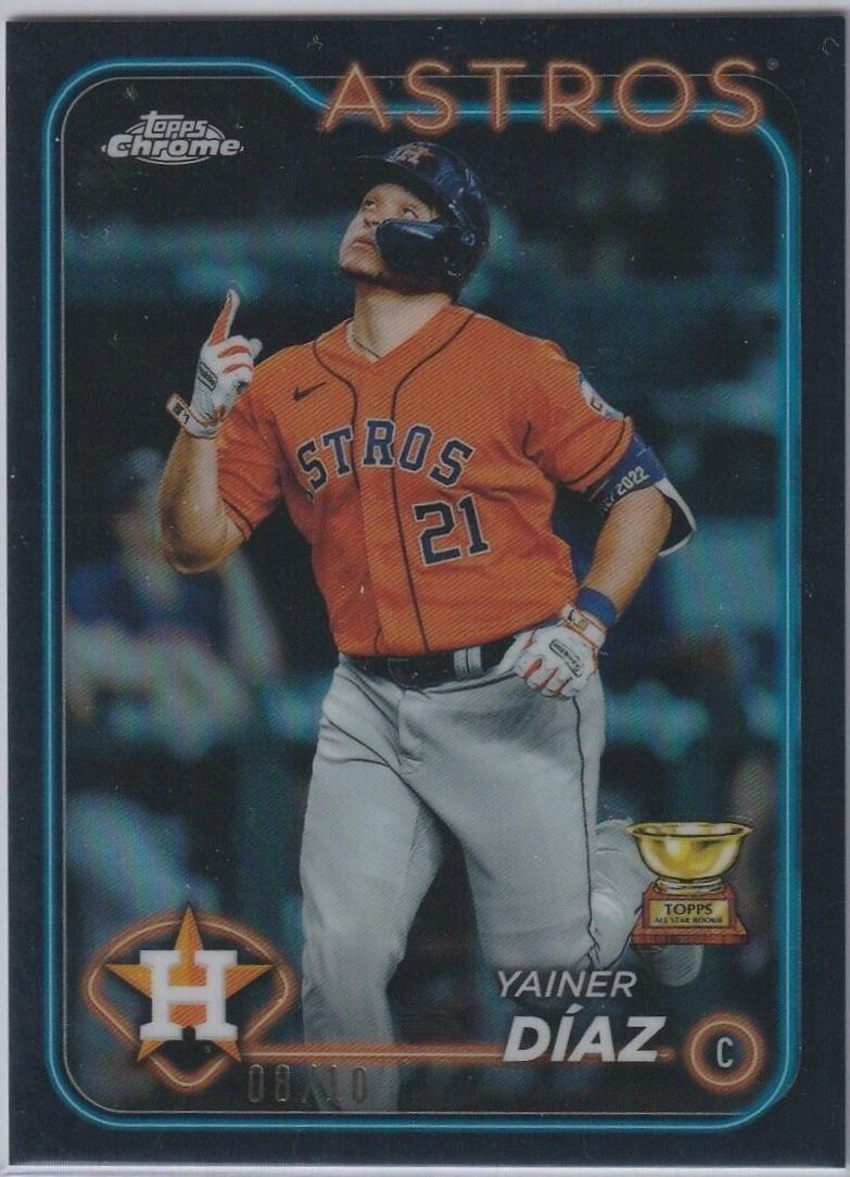 Yainer Diaz [Black Refractor] #203