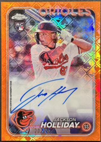 Jackson Holliday [Orange] #RCA-JH