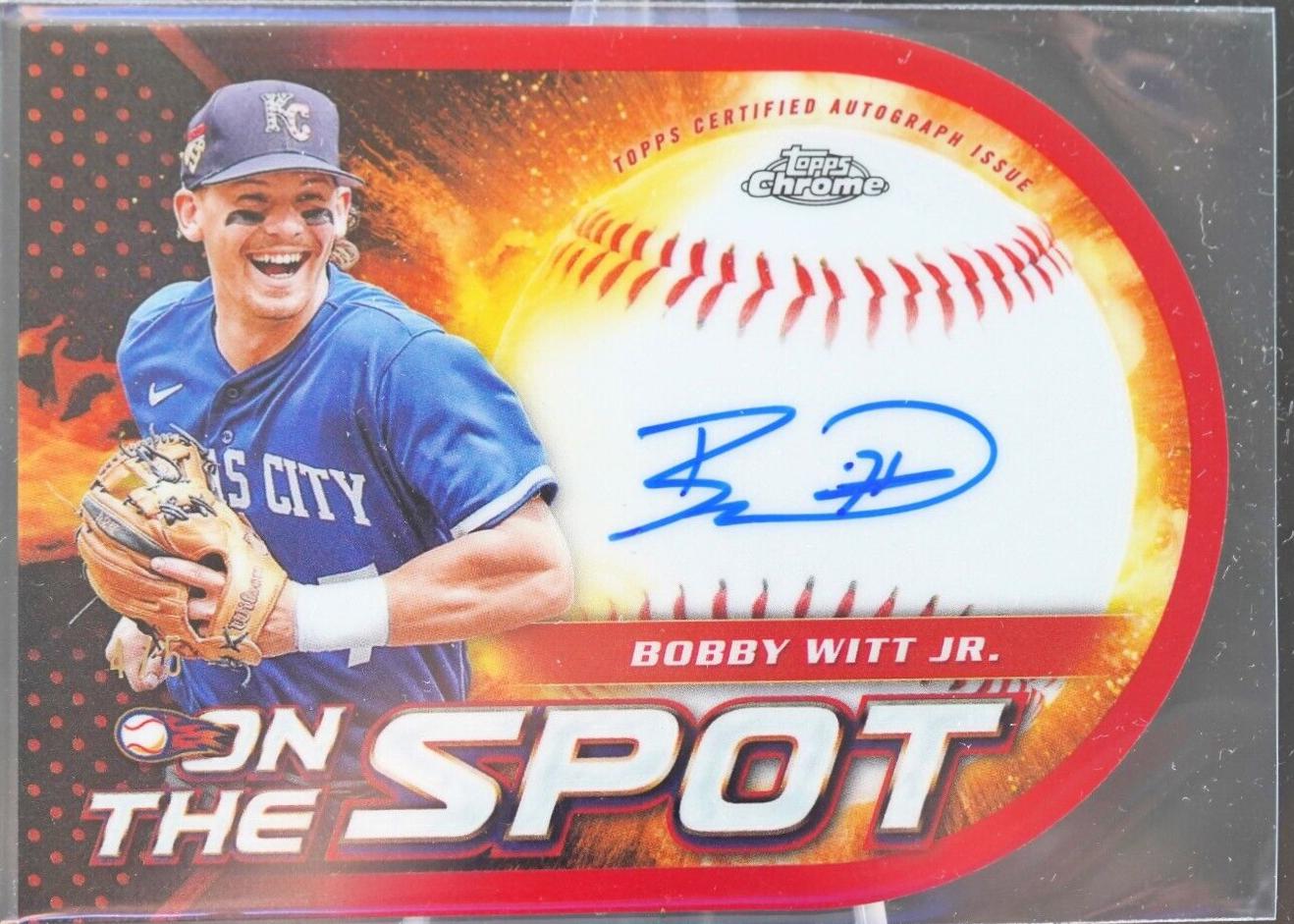 Bobby Witt Jr. [Red Refractor] #OSA-BW