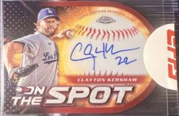 Clayton Kershaw [Red Refractor] #OSA-CK