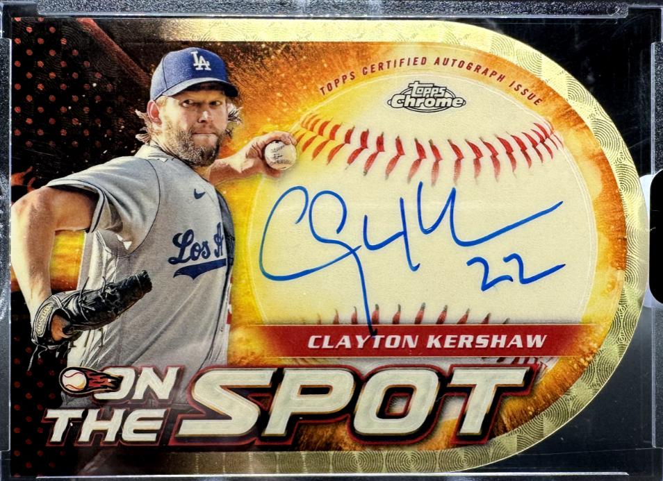 Clayton Kershaw [Superfractor] #OSA-CK