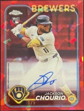 Jackson Chourio [Red] #CSA-JC