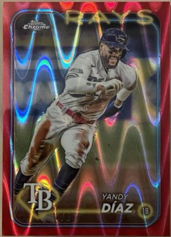 Yandy Diaz [RayWave Red Refractor] #107