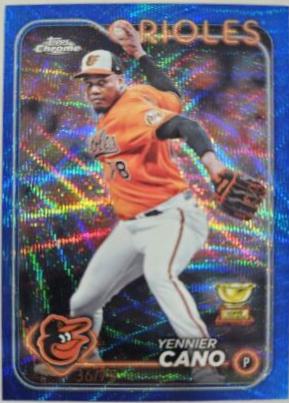 Yennier Cano [Blue Wave Refractor] #130