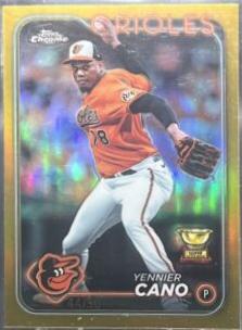 Yennier Cano [Gold Refractor] #130