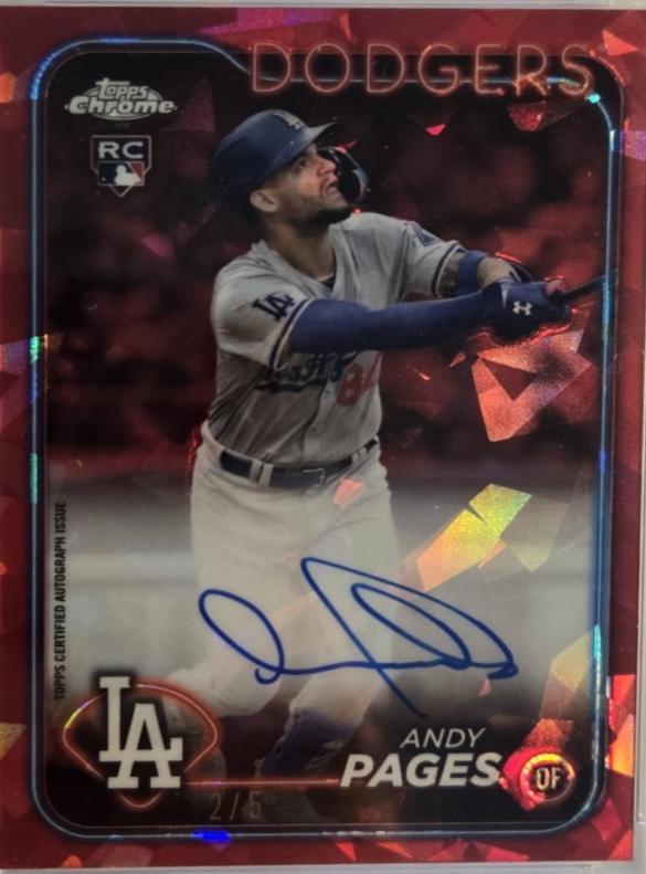 Andy Pages [Red] #USA-AP