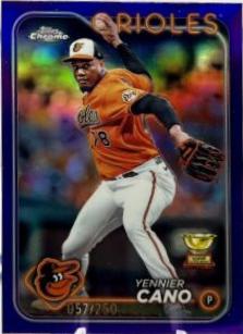 Yennier Cano [Purple Refractor] #130