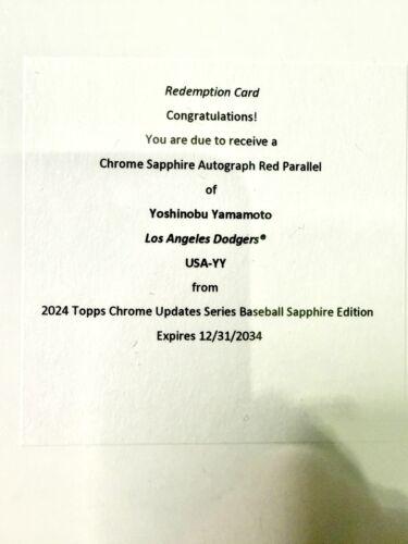Yoshinobu Yamamoto [Red] #USA-YY