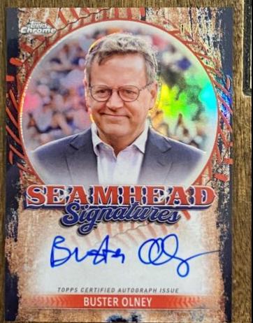 Buster Olney [Black Refractor] #SSA-BO