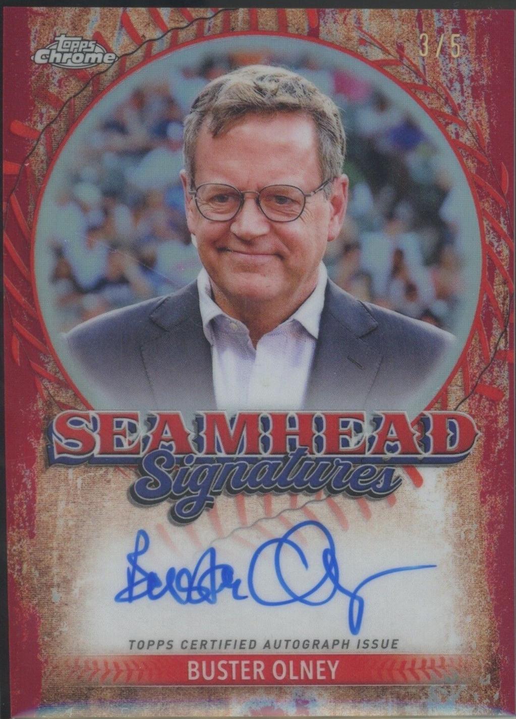 Buster Olney [Red Refractor] #SSA-BO