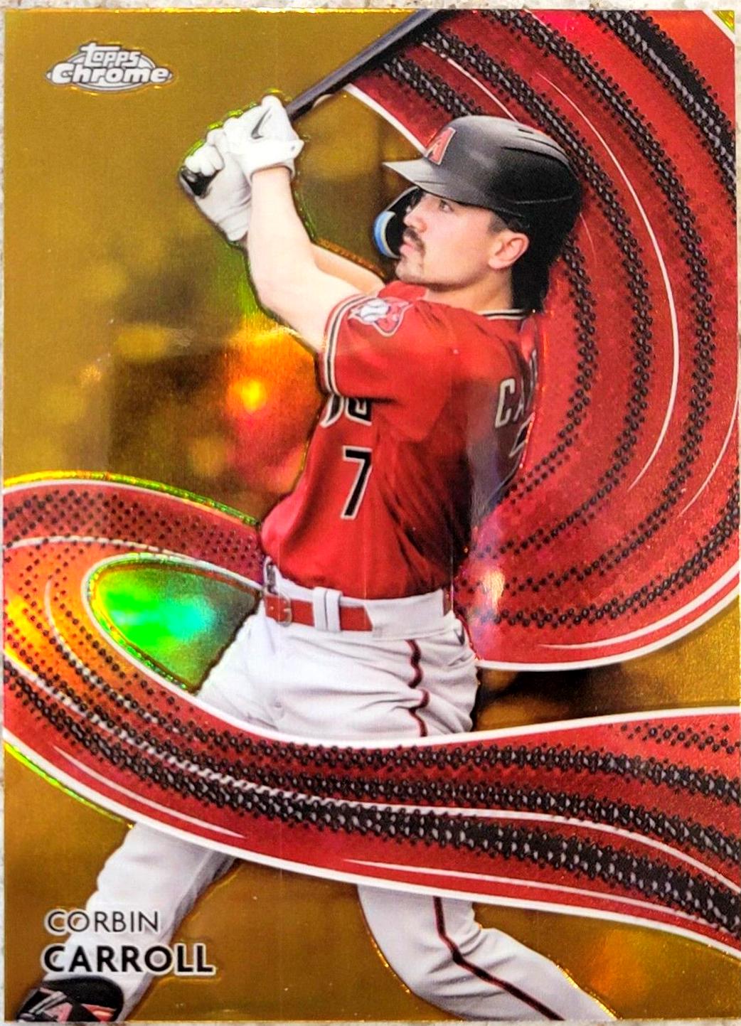 Corbin Carroll [Gold Refractor] #S-9
