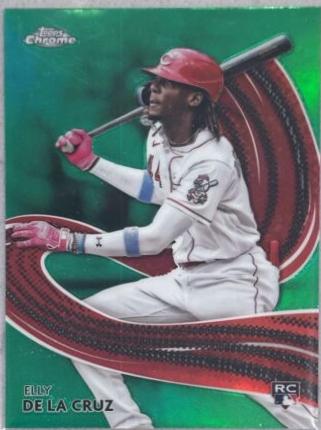 Elly De La Cruz [Green Refractor] #S-22