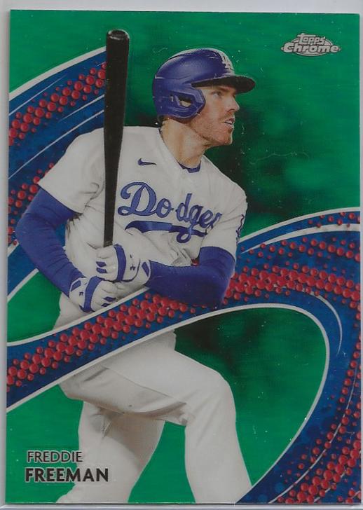 Freddie Freeman [Green Refractor] #S-4