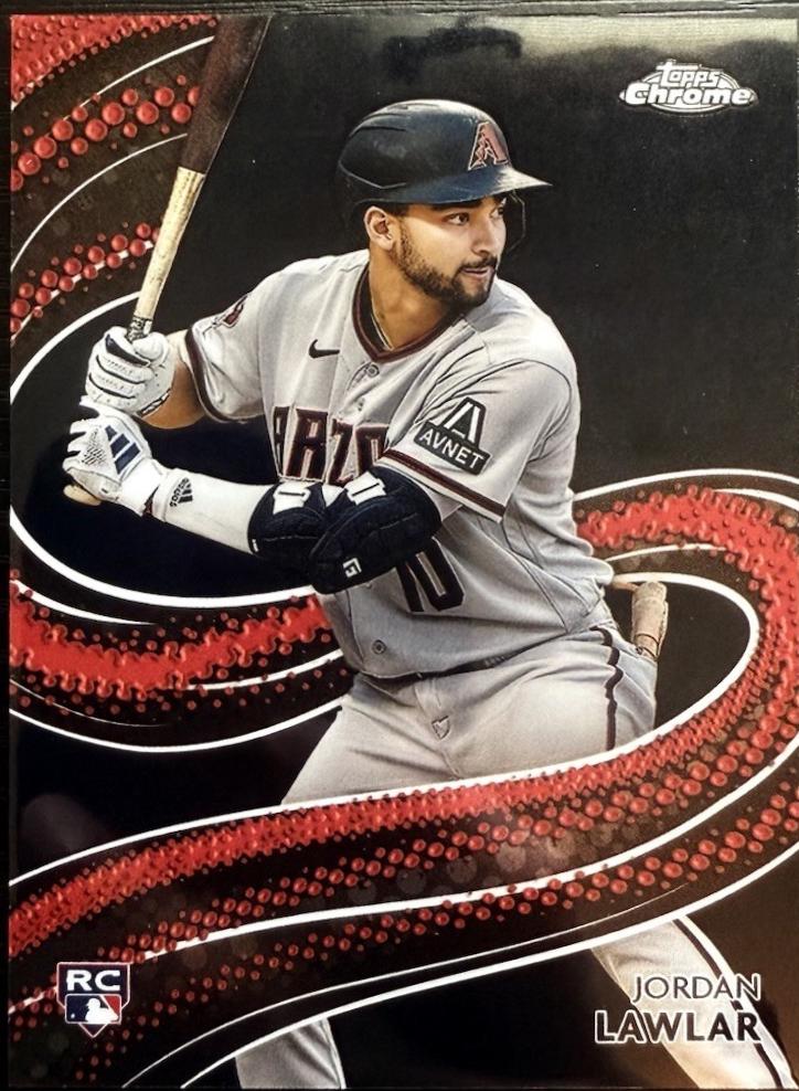 Jordan Lawlar [Black Refractor] #S-25