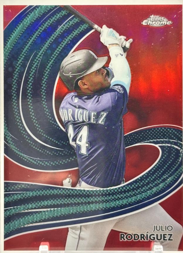 Julio Rodriguez [Red Refractor] #S-18