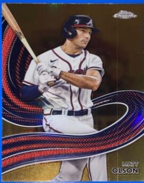 Matt Olson [Gold Refractor] #S-13
