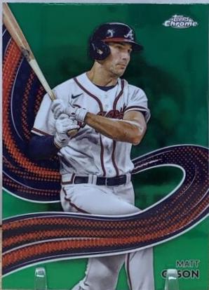 Matt Olson [Green Refractor] #S-13