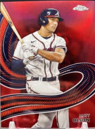Matt Olson [Red Refractor] #S-13