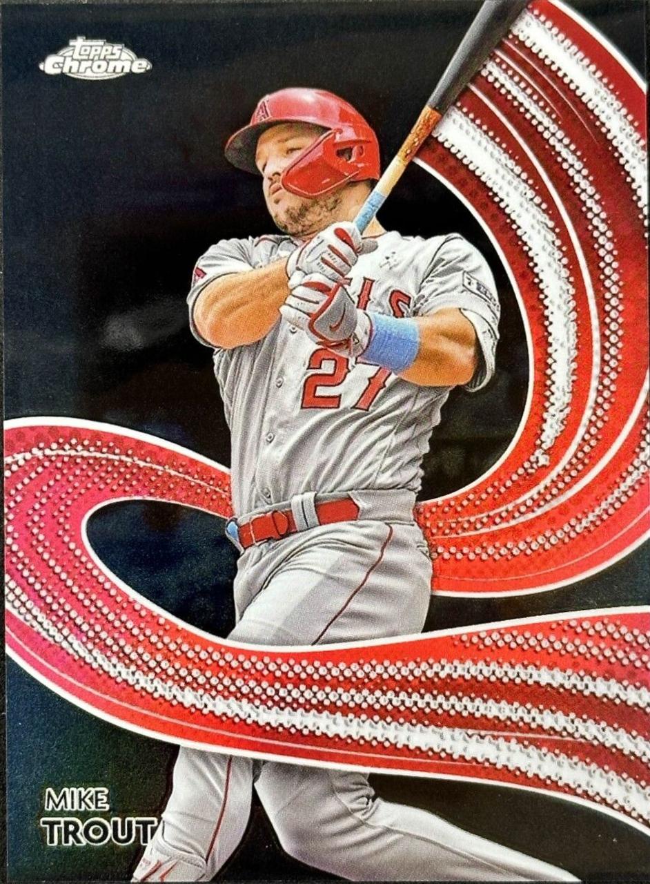 Mike Trout [Black Refractor] #S-1