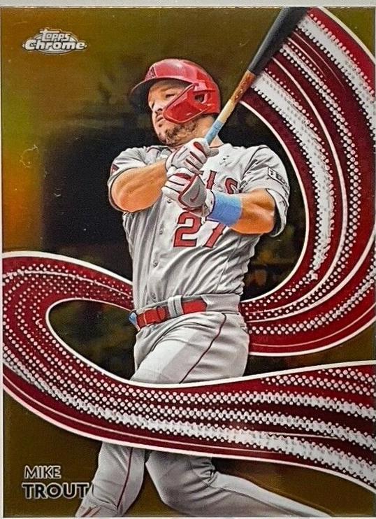 Mike Trout [Gold Refractor] #S-1